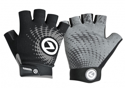 Перчатки KLS Impact Short XL(р) черно-белые