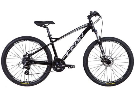 Велосипед 2022 Leon XC-90 SE 27.5 DD (OPS-LN-27.5-109) 16.5(р) черно-белый