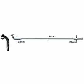 Спица Sapim Laser 260мм черная