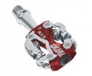 Педали KLS Dual красный