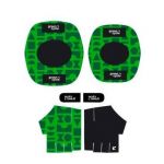 Защита Green Cycle Flash Green для детей, наколенники, налокотники, перчатки