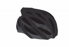 Шлем Green Cycle New Alleycat 54-58(р) черно-серый
