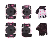 Защита Green Cycle Ice Cream для детей, наколенники, налокотники, перчатки