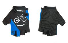 Перчатки Onride Gem Smile bike детские 9-10(р) черно-синие