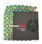 Цепь Sram XX1 Eagle 126L PowerLock 12 скоростей Rainbow
