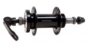 Втулка задняя ShunFeng SF-A210R 36H чорна, під тріскачку