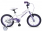 Велосипед 2017 Apollo Neo 16 Girls бело-сиреневый